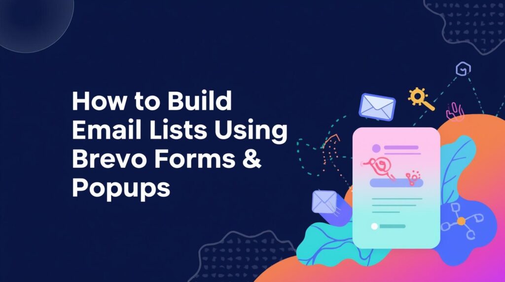 How to Build Email Lists Using Brevo Forms & Popups how to build email lists using brevo forms & popups